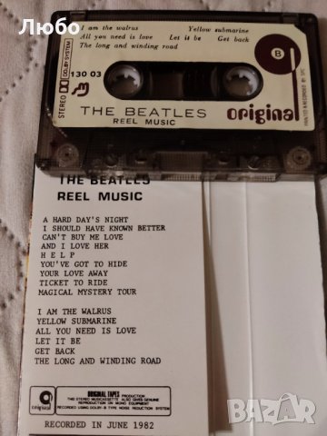 The Beatles - Reel Music 1982, снимка 5 - Аудио касети - 35247488