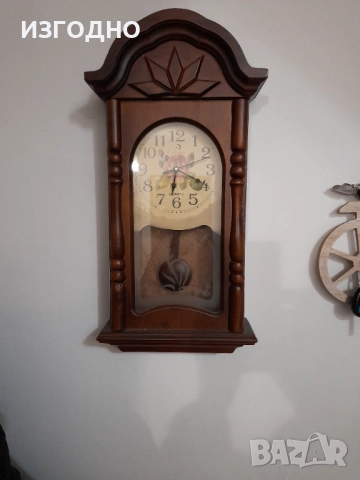 БУТИКОВ СТЕНЕН ЧАСОВНИК РУСКИ ЯНТАР , снимка 3 - Стенни часовници - 52656252