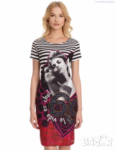 Desigual Дамска Рокля Размер между М и L, снимка 2 - Рокли - 24351694