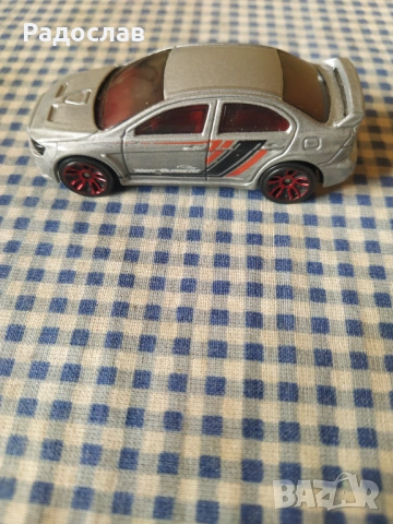 Hot Wheels количка Mitsubishi Lancer , снимка 3 - Колекции - 54083029