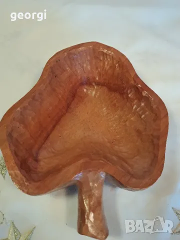 дървено пато листо  24/4, снимка 3 - Антикварни и старинни предмети - 49515496