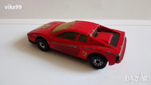 Ferrari Testarossa Matchbox 1986 Made in Thailand, снимка 3 - Колекции - 52662418