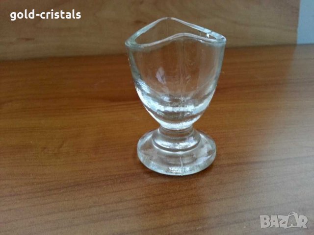 Антикварна медицинска чашка за очи, снимка 5 - Антикварни и старинни предмети - 31273594
