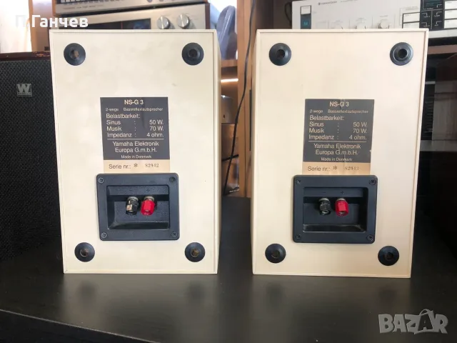 YAMAHA NS-G3 тонколони в перфектен вид и състояние,като нови!, снимка 4 - Тонколони - 56015142