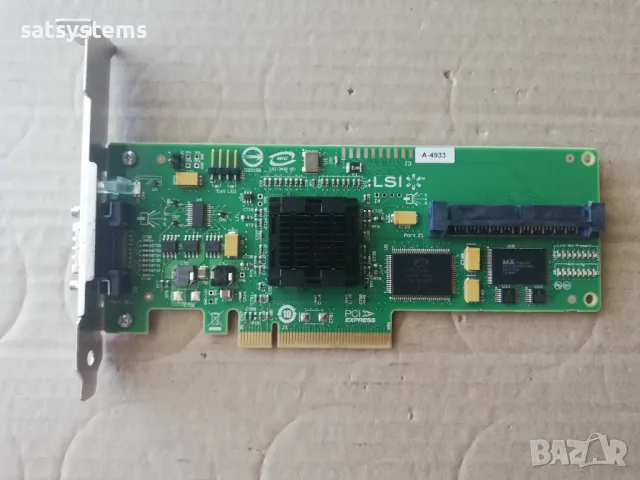LSI Logic SAS3442E-HP 3.0Gb/s PCI-Express x8 SAS RAID Controller Card 