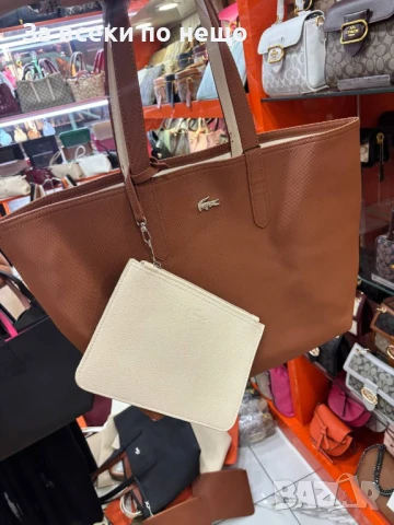 Lacoste Дамска Чанта Лакост - Налични Различни Цветове Код E529, снимка 4 - Чанти - 50756112