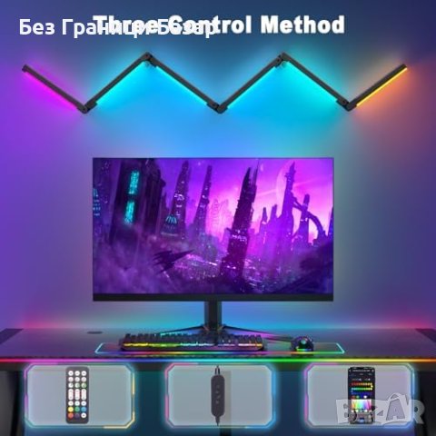 Нова Интерактивна Подова Лампа с Апликация - 16M Цветове, 300+ Режима, снимка 3 - Други - 44156138