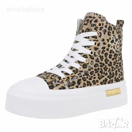 Дамски високи кецове, 5цвята , снимка 6 - Кецове - 48802736