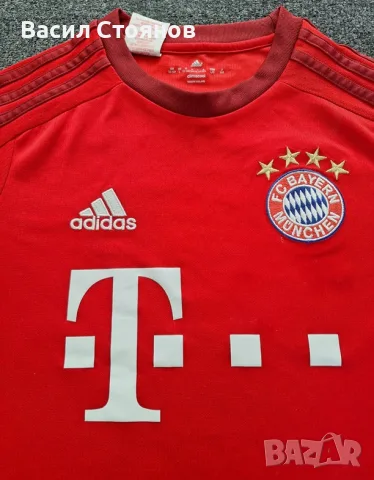 Байерн Мюнхен/Bayern Munchen home 2015-16г. - за ръст 164см., снимка 2 - Фен артикули - 54342116