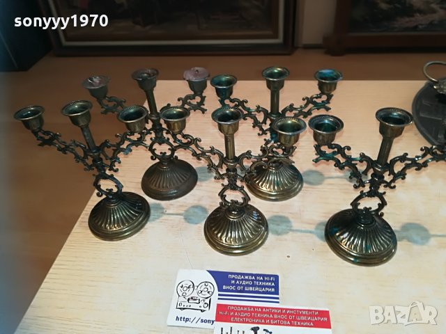 свещници-125лв за брои-внос швеицария, снимка 2 - Колекции - 30047071