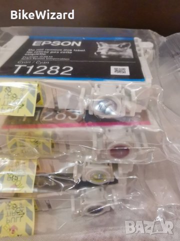 Мастилни касети Epson T1281, T1282, T1283, T1284 НОВИ, снимка 2 - Принтери, копири, скенери - 30825388