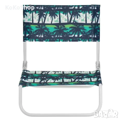 Сгъваем плажен стол /къмпинг стол – лек и удобен, снимка 2 - Градински мебели, декорация  - 50402189