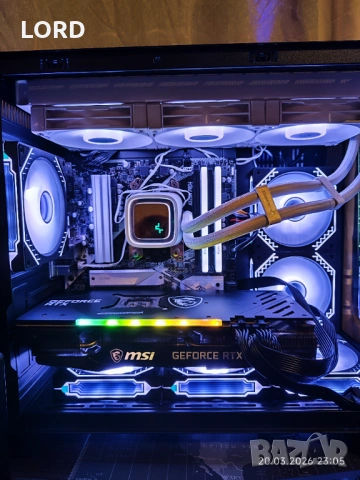 Геймърски Ryzen 7 5800X, RTX 3070 8GB, RAM 32GB DDR4 3600, SSD 512GB NVME