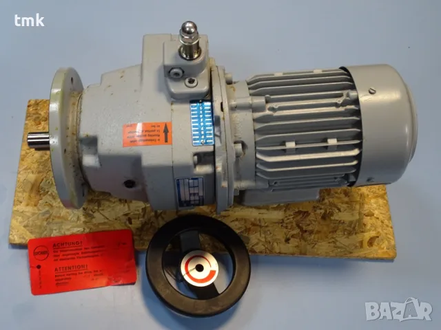 механичен вариатор STÖBER R17-0000-037-4 0.37kW 380V 250-1780min-1, снимка 2 - Резервни части за машини - 55920195