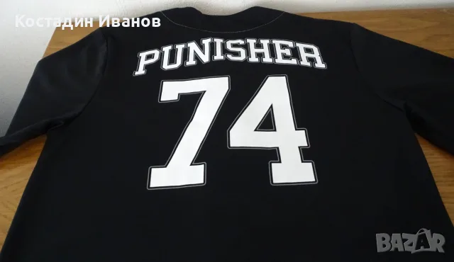 The Punisher / Наказателят Marvel мъжка риза бейзбол джърси М, снимка 5 - Ризи - 55707003