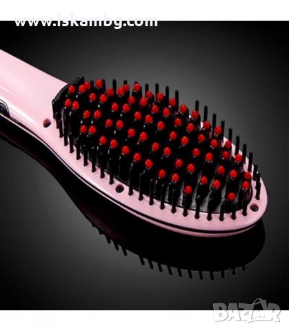 ЧЕТКА ЗА ИЗПРАВЯНЕ НА КОСА - код Fast Hair Straightener 906, снимка 4 - Други - 34013624