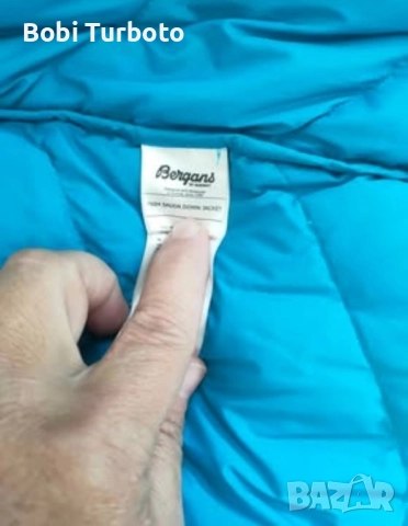 Мъжко яке гъши пух, Bergans of Norway,size L, снимка 3 - Якета - 52121507