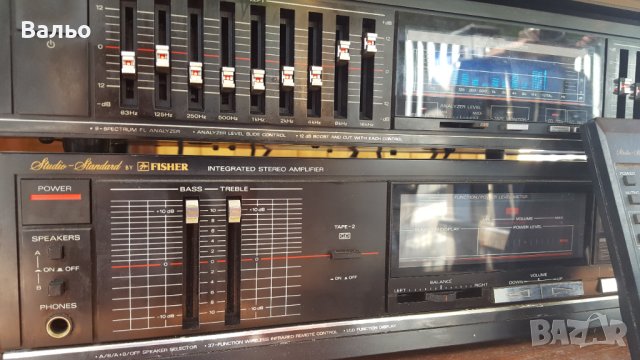 Fisher SET+RC, снимка 11 - Ресийвъри, усилватели, смесителни пултове - 42754099