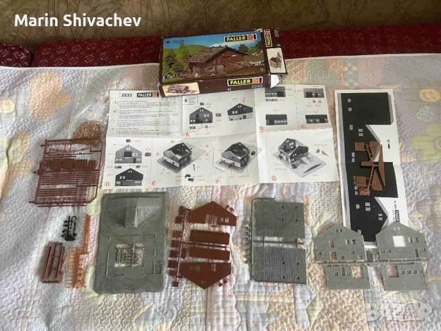 Модел за сглобяване Faller N 2233 – Селска плевня / хамбар, снимка 2 - Други - 50726130