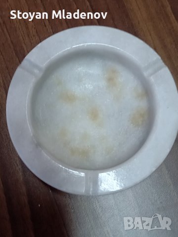 Пепелник мраморен, снимка 2 - Декорация за дома - 44294884