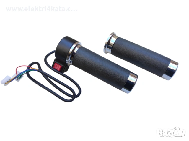 Ръкохватка за газ (масур) 12V-72V с три скорости за кормило 25 мм