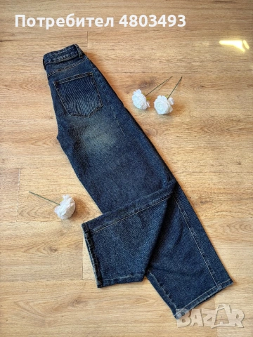 Дамски дънки тип-балон, снимка 3 - Дънки - 54331108