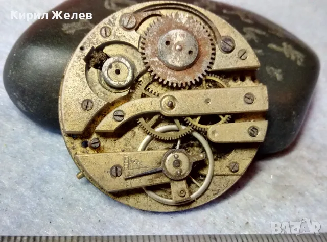 МЕХАНИЗЪМ от СТАР КОЛЕКЦИОНЕРСКИ РЯДЪК МОДЕЛ ШВЕЙЦАРСКИ ДЖОБЕН ЧАСОВНИК 24238, снимка 11 - Джобни - 48633770