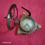 Бронзов компас със слънчев часовник. , снимка 2