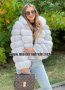 Дамско луксозно палто лисица код 255