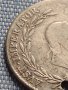 Сребърна монета 20 кройцера 1828г. Франц първи Виена Австрия 23919, снимка 4