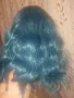 Тъмно синя перука до рамене, снимка 7
