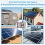 Фотоволтаична разклонителна кутия защита от пренапрежение с прекъсвач DC 1000V 40A IP65 1вход/1изход, снимка 9