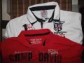 Тениски CAMP DAVID  мъжки,2ХЛ  /бяла,червена,розова/, снимка 1