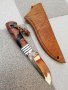 Ръчно изработен ловен нож от марка KD handmade knives ловни ножове, снимка 7