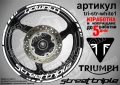 Triumph Street Triple кантове и надписи за джанти, снимка 9