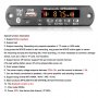 MP3 плеър 2 х 25W/6V - 18V/ BT 5.0 модул за вграждане SD card/USB/FM//AUX/Rec/Call, снимка 6
