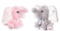 Плюшен Слон със сърце| 2 цвята, снимка 1 - Плюшени играчки - 39345288