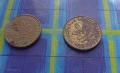 2 Монети по 10 Pfennig 1993 J & D Федерална Република Германия, снимка 2