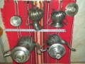 Страхотен стар посребрен сервиз - Alpaca - 5 части, снимка 7