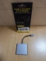 Адаптер 3в1, USB-C, USB 3.1, HDMI, 17 cm, Сив, снимка 1