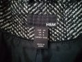 H&M дамско вълнено палто-яке с колан на талията р-р S (EU 36) , снимка 12