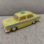 Стара Соц Българска Пластмасова Играчка Москвич Народна Милиция, снимка 1