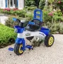 Детска триколка с педали, багажник и клаксон , снимка 2
