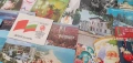 Лот ретро картички и календарчета 125 броя , снимка 11