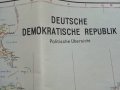 Карта с две лица "Deutsche Demokratische Republik"  1:750 000, снимка 6