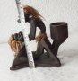 Дървени фигури, дърворезба, фигура, цигулар статуетка, еротика,охлюв, снимка 5
