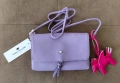 Tom Tailor нова малка лилава чанта с висулка кон, снимка 3