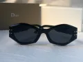Dior 2024 дамски слънчеви очила 2 цвята черни бели, снимка 13