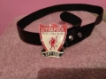 Колан Liverpool/Ливърпул - Естествена кожа и Метална катарама , снимка 1