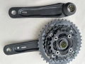 Shimano Alivio fc-m4000-комплект курбели, снимка 6